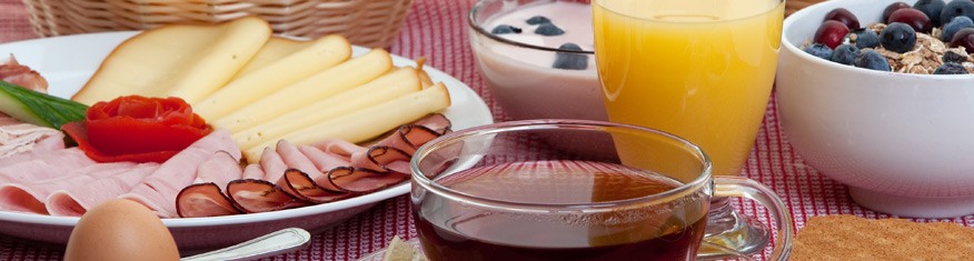 Pension Margit in Baden - Das Frühstück